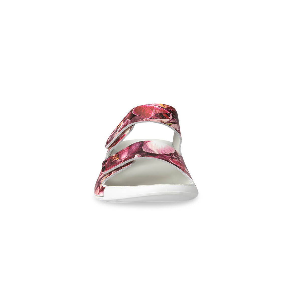 Ecco top floral sandals